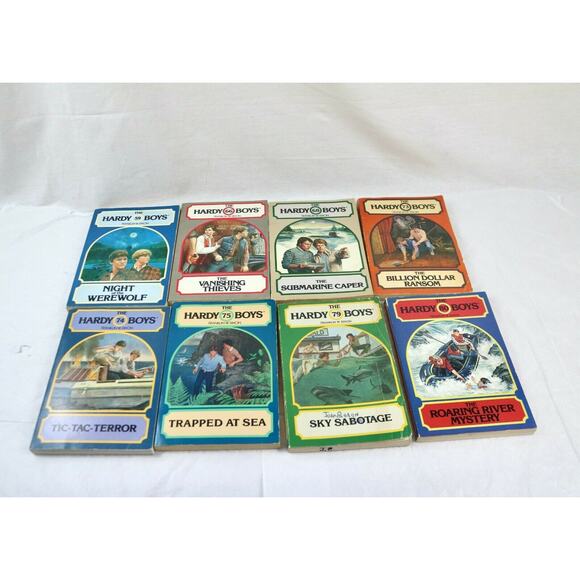 Vintage Lot Of 14 The Hardy Boys Franklin W. Dixon Books 1 Collector's Edition - Picture 3 of 3